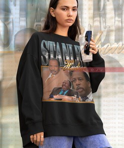The Office Stanley Hudson Sweatshirt, Leslie David Baker T-Shirt, Pretzel Day Merch, Movie Shirts for Men