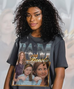 The Office TV Show Unisex Tee - Retro Pam Beesly and Jim Halpert Tee