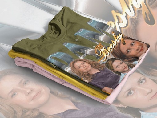 The Office TV Show Unisex Tee - Retro Pam Beesly and Jim Halpert Tee - Image 4