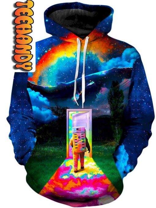 The Path Unisex Road All Over Print 3D Hoodie with Unique Print Design