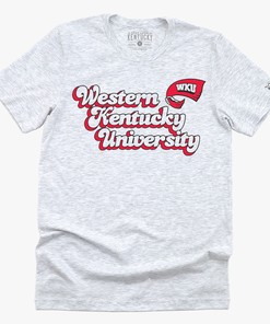 The Retroscript WKU Tee | NCAA Shirts for Men and Women