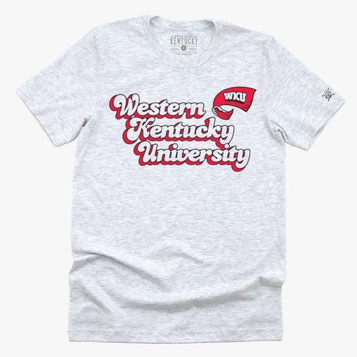 The Retroscript WKU Tee | NCAA Shirts for Men and Women