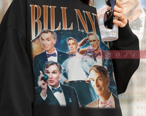The Science Guy Bill Nye Retro 90s Sweater for Movie Fans, Homage Vintage Movie Shirt, Bill Nye Fan Tees - Image 2