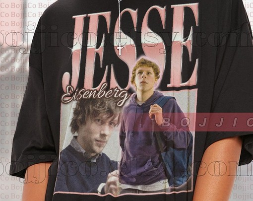 The Social Network Retro Shirt, Mark Zuckerberg Homage Tee, Jesse Eisenberg Fan Tees - Image 2