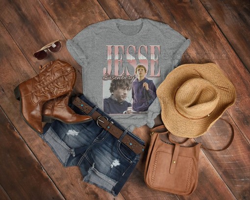 The Social Network Retro Shirt, Mark Zuckerberg Homage Tee, Jesse Eisenberg Fan Tees - Image 3