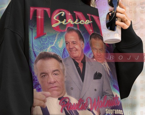 The Sopranos Tony Sirico Sweatshirt, Paulie Walnuts Tee, Gandolfini Homage Sweater, Gangster Movie Shirts - Image 4