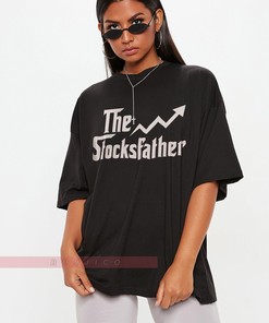 The StockFather Unisex Tee, Stock Trader Groups Gifts, Day Trader and Trading Shirt, Gift for Investor, Movie Fans Gifts