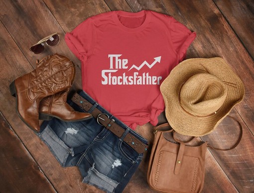 The StockFather Unisex Tee, Stock Trader Groups Gifts, Day Trader and Trading Shirt, Gift for Investor, Movie Fans Gifts - Image 3