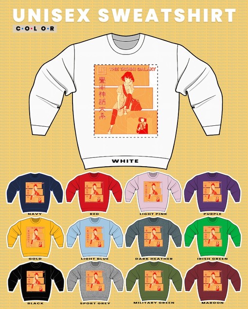The Tatami Galaxy Sweatshirt, Hanuki Sweater, Tatami Galaxy Fan Tees, Tatami Galaxy Anime Otaku Merch Gift - Image 3