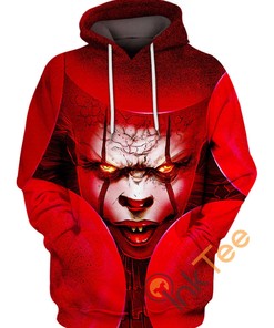 The Terrifying Pennywise 3D Hoodie - Scary 3D Hoodies