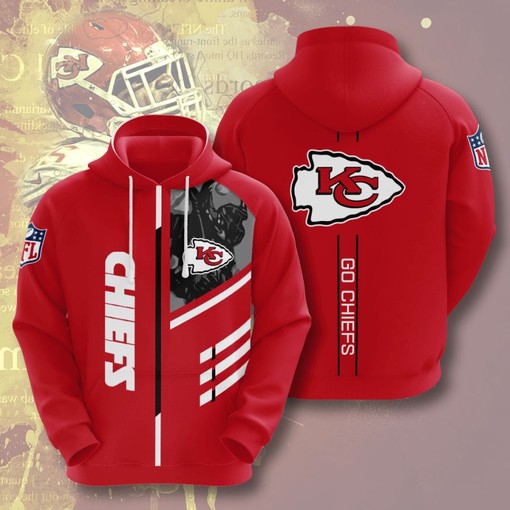 The Ultimate Kansas City Chiefs All Over Print Hoodie: Show Your Team Spirit