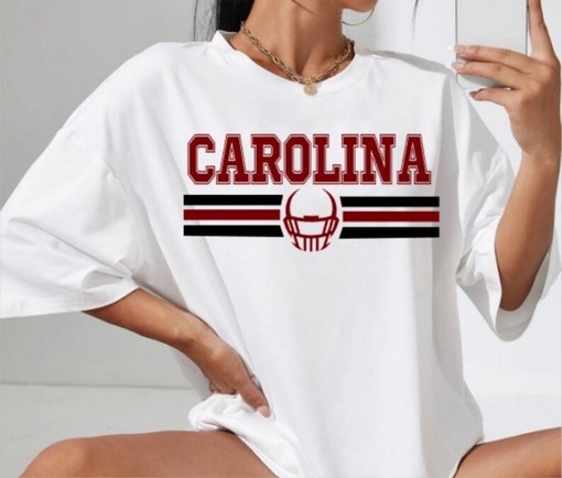 The Vintage USC Football Tee | NCAA Shirts Travel Tee SC