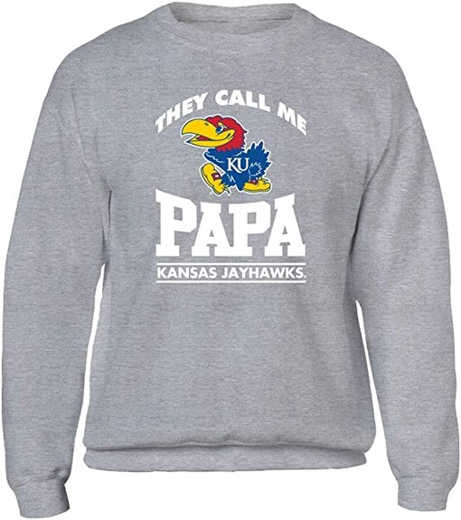 They Call Me Papa Kansas Jayhawks Hoodie - NCAA Shirts for Men and Women