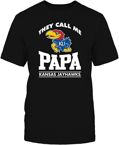 They Call Me Papa Kansas Jayhawks Hoodie - NCAA Shirts for Men and Women - Image 4