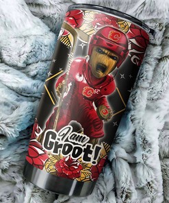 Thirsty Groot Calgary Flames NHL Tumbler for Fans