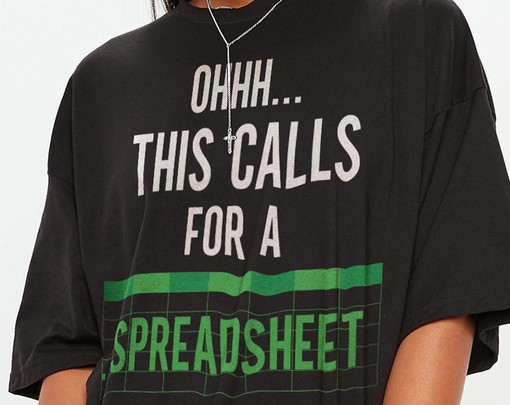 This Calls For A Spreadsheet Shirt, Data Analyst and Accountant Gift, Minimalist Movie Shirts, CPA and Actuary Shirt - Image 2