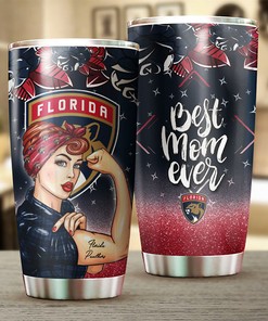 This Strong Mom NHL Tumbler is Perfect for Panthers Fans with Personalized NHL Tumblers