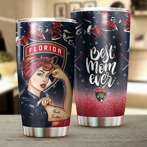 This Strong Mom NHL Tumbler is Perfect for Panthers Fans with Personalized NHL Tumblers