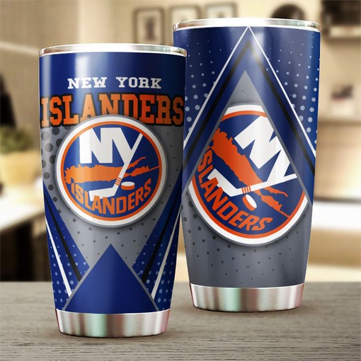 This Unique New York Islanders NHL Tumbler is a Must-Have for Fans with Tumbler Gift for Fans NHL Logo