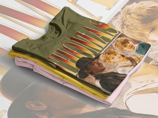 Thomas Brodie Sangster Maze Runner Tee, Anne Frank and Jojen Reed Retro Vintage Movie Shirts, Simon Thomas Brodie Shirt - Image 4