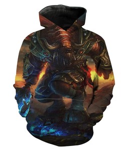 Thrall in WoW Classic 3D Printed All Over Custom Hoodie