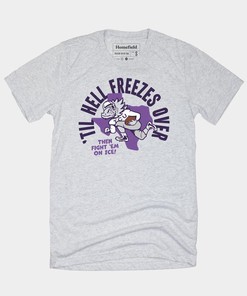 Til Hell Freezes Over TCU Football Tee - NCAA Shirt for Fans that Love TCU Football, TCU Student Gifts Included