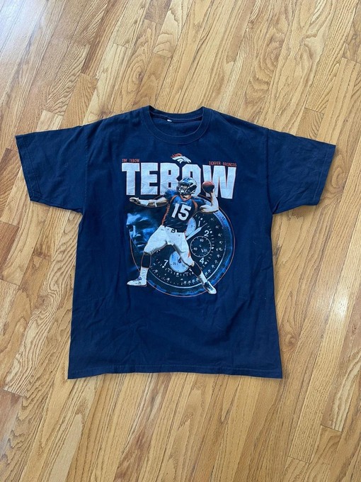 Tim Tebow NFL Bogo Broncos Gear Sweatshirt T-shirt for NFL Fans