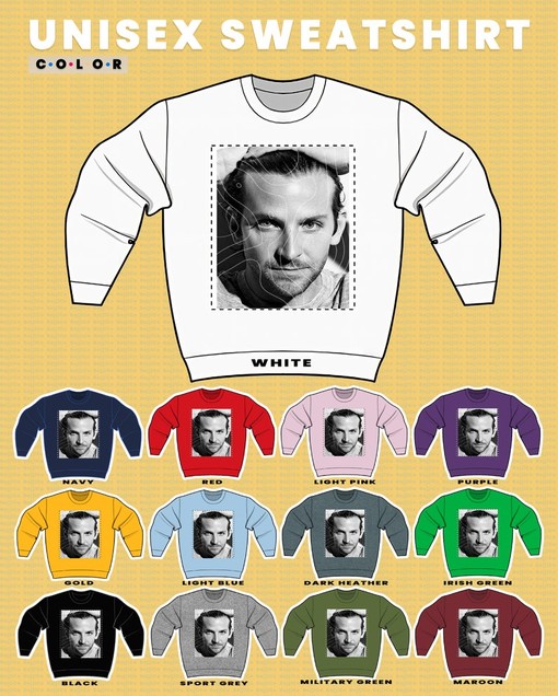 Timeless BRADLEY COOPER Unisex Sweater for Movie Lovers - Image 3