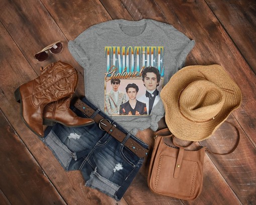 Timothee Chalamet Vintage T-shirt, The King Homage Tshirt, Timothee Chalamet Dune Fans, Funny Movie Shirts - Image 3