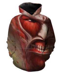 Titan Attack On Titan Anime Hoodie with 3D All Over Print in Stunning Design