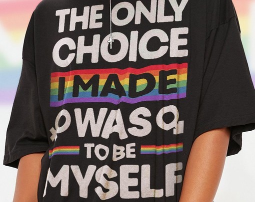 To Be Myself Unisex Shirts - Funny Movie Shirts for Men with PRIDE Months and Love Symbol - Image 2