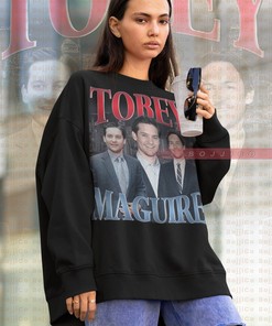 Tobey Maguire Poster Sweatshirt, Vintage Tobey Maguire Sweatshirt, Bully Maguire Shirt, Andrew Garfield Gift