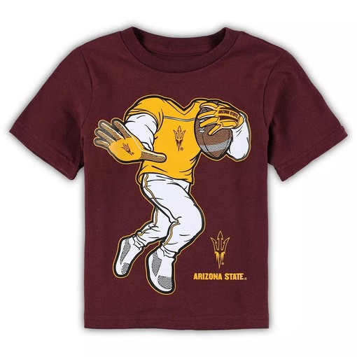 Toddler Vintage Arizona State Sun Devils Stiff Arm T-Shirt - Get Your NCAA Shirts for Fans Now