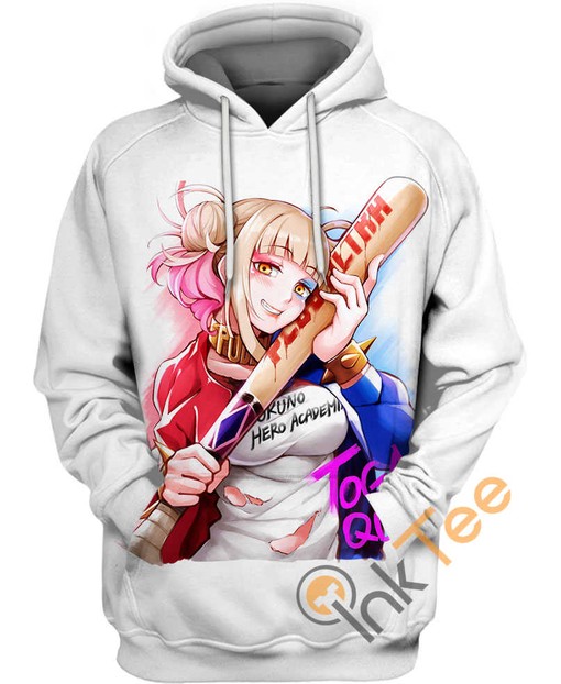 Toga Queen My Hero Academia Hoodie with 3D All Over Print for Fans of Manga