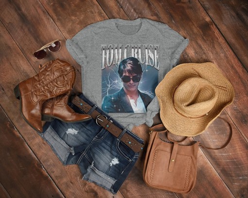 Tom Cruise Samurai Shirt, Impossible Shirt, Vintage and Homage Tshirt, Tom Cruise Fan Tees, Movie Fans Gifts - Image 4
