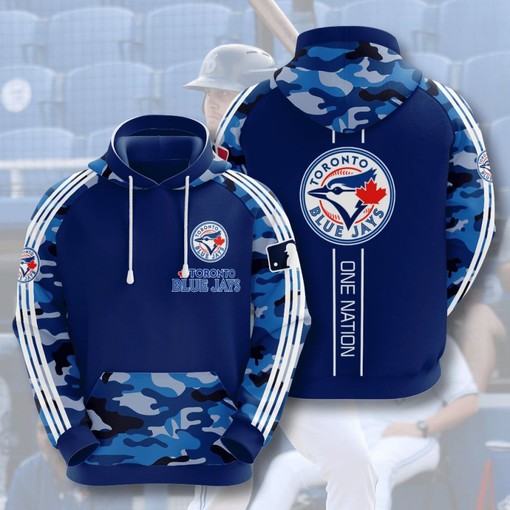 Toronto Blue Jays 3D Hoodie with Custom Design - Show Your Team Pride