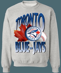 Toronto Blue Jays Canada's Team Vintage MLB Crewneck Sweatshirt Hoodie Shirt - Perfect for Baseball Fans
