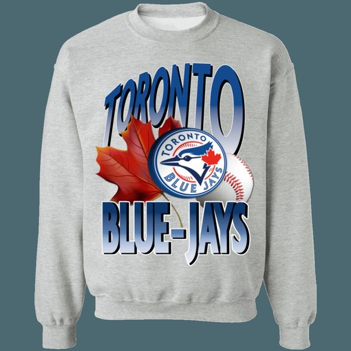 Toronto Blue Jays Canada's Team Vintage MLB Crewneck Sweatshirt Hoodie Shirt - Perfect for Baseball Fans - Image 2