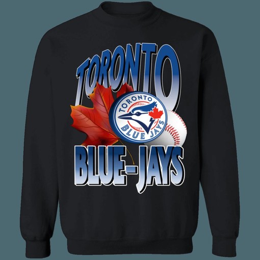Toronto Blue Jays Canada's Team Vintage MLB Crewneck Sweatshirt Hoodie Shirt - Perfect for Baseball Fans - Image 4