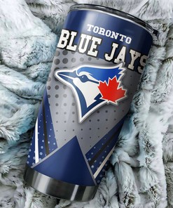 Toronto Blue Jays MLB Tumbler with Unique and Custom Design for Baseball Lovers and MLB Logo