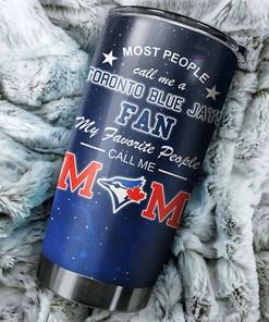 Toronto Blue Jays Mom MLB Tumbler with Logo and Personalized Engraving for Mothers Everywhere