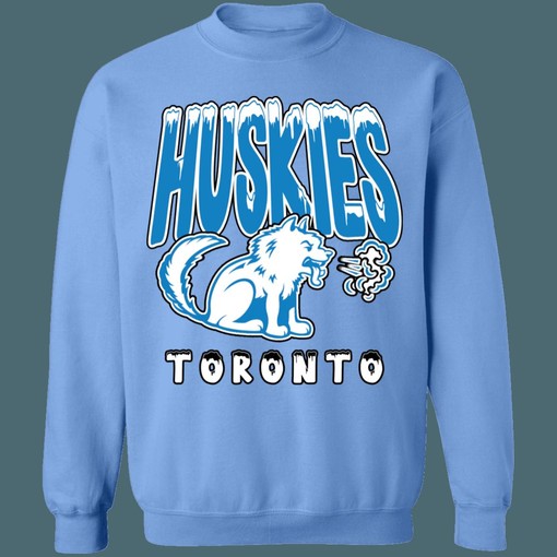 Toronto Huskies NBA Distressed Graphic Sweatshirt Hoodie - Vintage Style - Image 3
