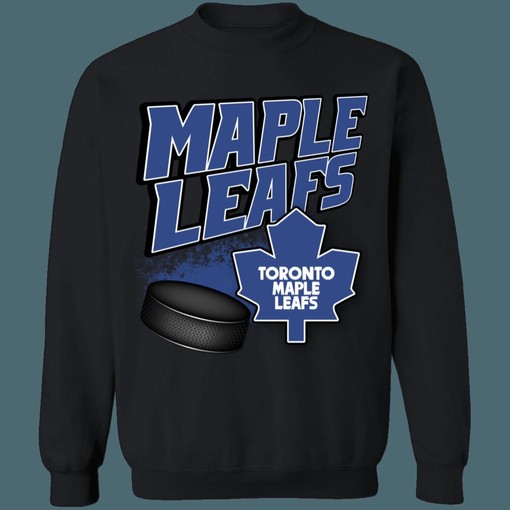 Toronto Maple Leafs 90's NHL Sweatshirt Hoodie T-Shirt for Hockey Lovers - Image 3
