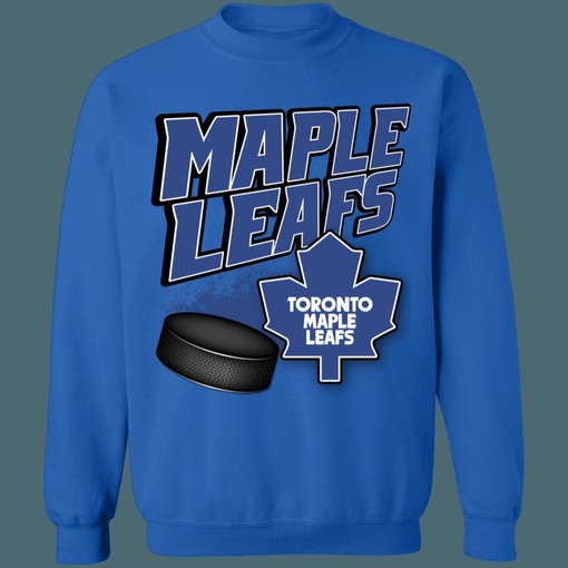 Toronto Maple Leafs 90's NHL Sweatshirt Hoodie T-Shirt for Hockey Lovers - Image 4