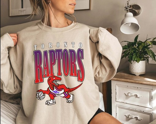 Toronto Raptors Logo Sweatshirt NBA 2022-2023 Unisex Sweater Hoodie for NBA Fans