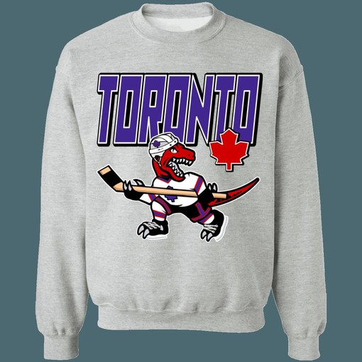 Toronto Raptors Maple Leafs NHL NBA Mash-Up Unisex Sweatshirt Hoodie Shirt