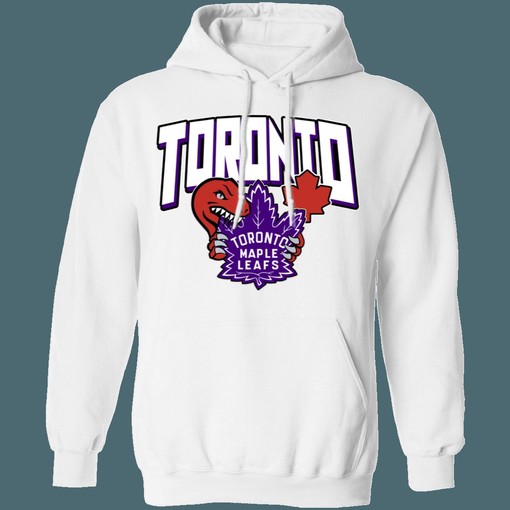 Toronto Raptors X Maple Leafs NHL NBA Hoodie Sweatshirt Sport Shirt