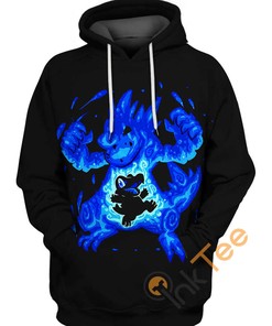 Totodile and Croconaw Pokemon Hoodie with 3D All Over Print for Fans
