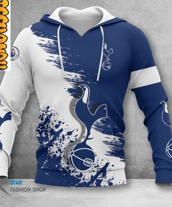 Tottenham Hotspur FC Club Logo All Over Print 3D Hoodie for Soccer Fans