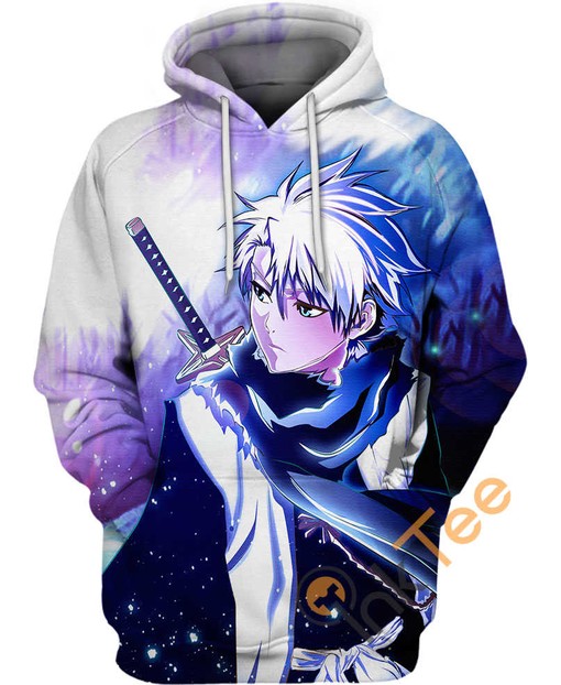 Toushiro Hitsugaya Bleach Hoodie with 3D All Over Print in Stunning Design